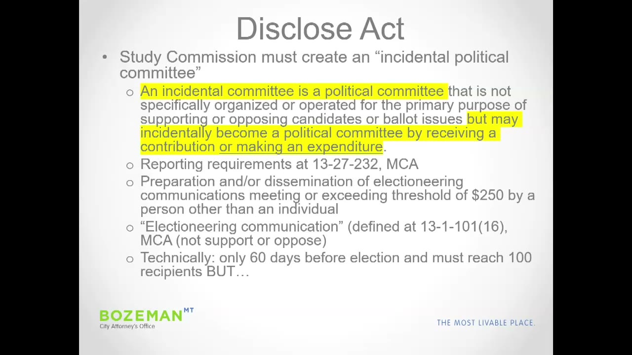 Bozeman Study Commission approves amended charter 5-0, launches education campaign for November vote