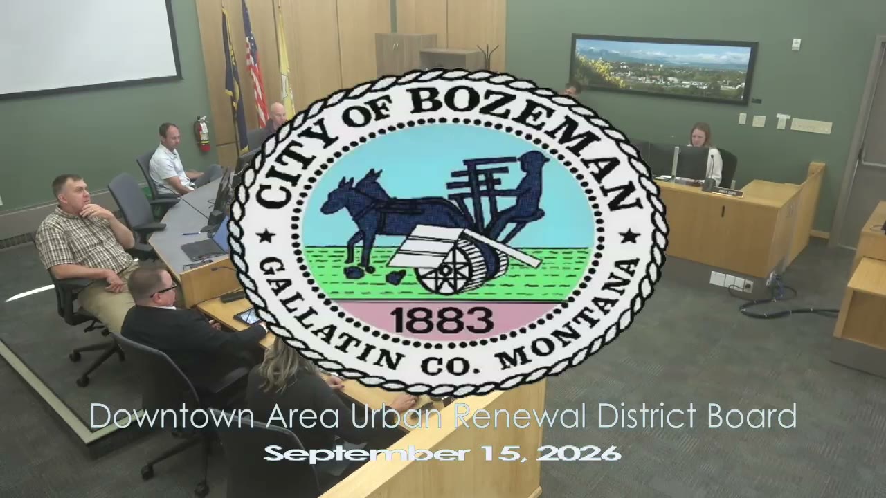 Downtown Urban Renewal District Board approves prior meeting minutes, discusses ongoing projects with no major decisions